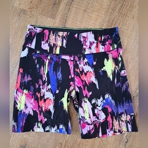 Calvin Klein Multicolor Abstract Bike Shorts